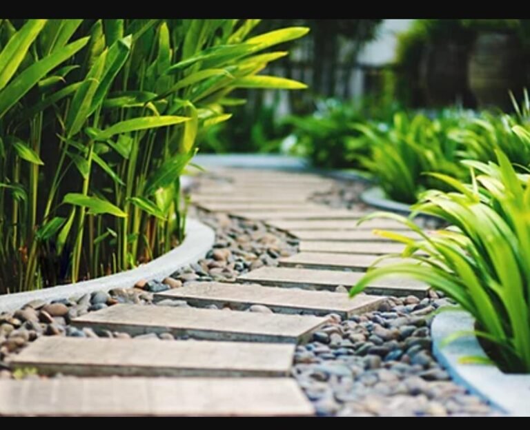 DIY garden path